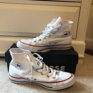 White high top converse